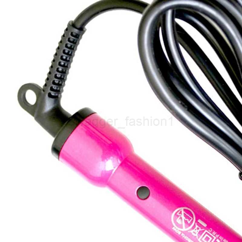 Max 980 Professional Hair Curler Tongs LCD Digital Wand Curling Hair Iron Corrugated Wave Styling Tools 9mm/13mm 110-240vB240719