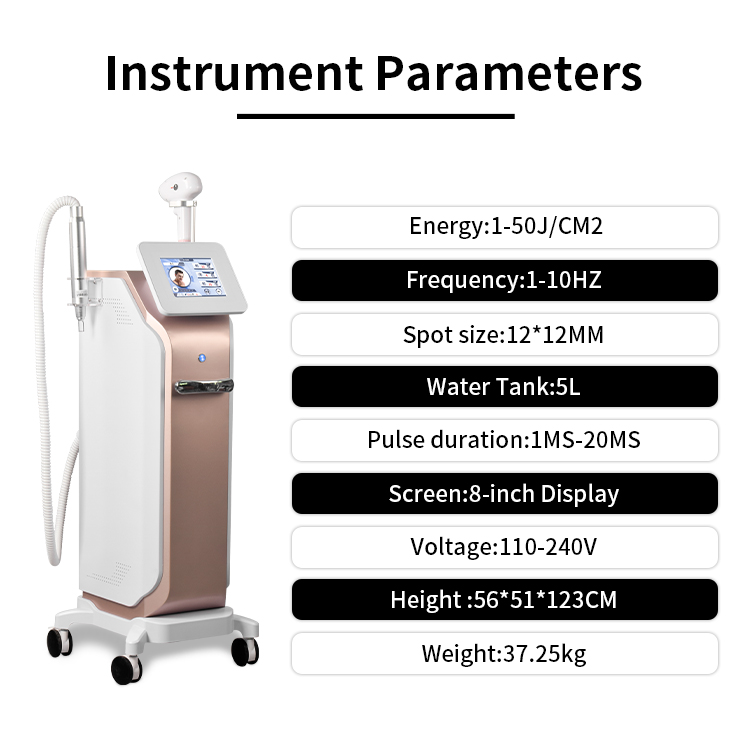 High-end Strong Power 808 Diode Laser Hair Remover Ice Point Contact Cooling Painless Machine Nd Yag Picosecond Q Switched Picolaser Tattoo Remover