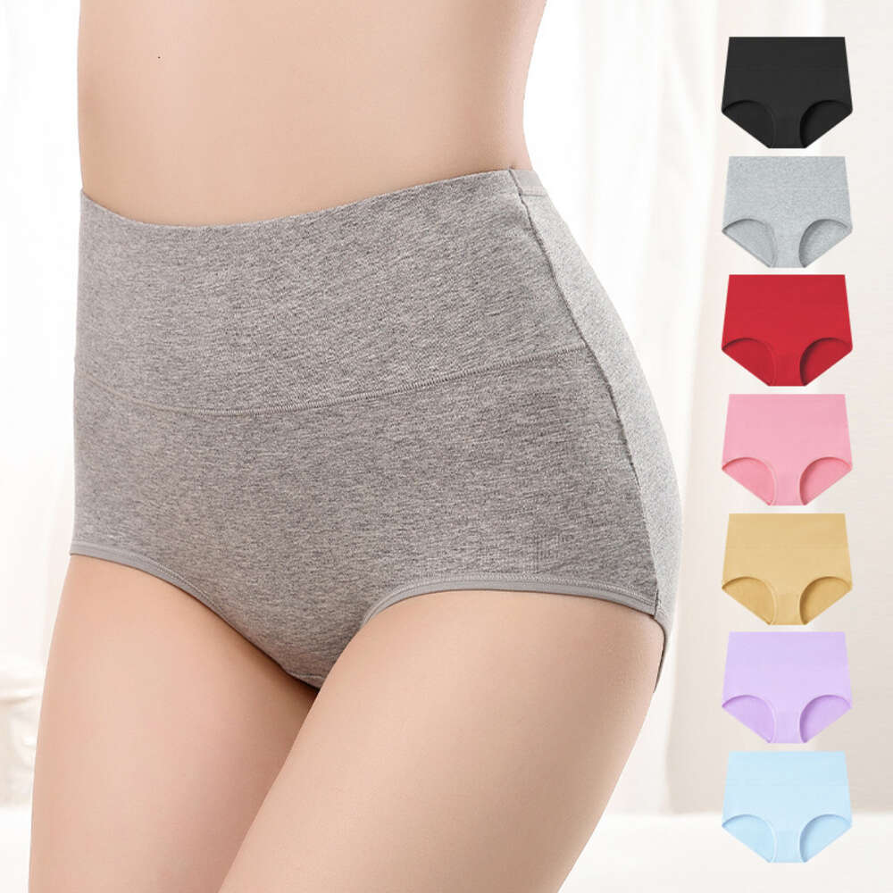 Plus Size Made of Pure Postpartum Women with Tight Abdomen, Cotton for Lifting Buttocks, High Waisted Women's Underwear Panties Underwears Woman 