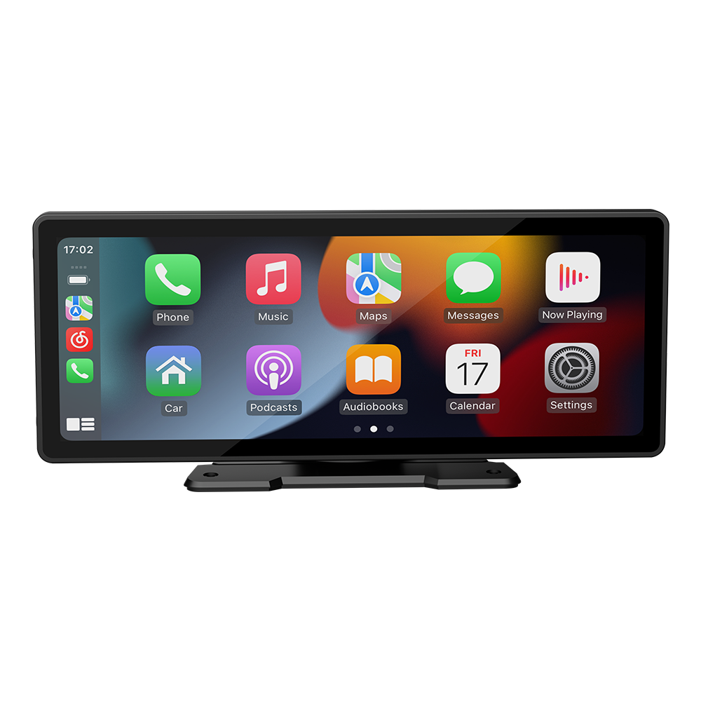 Portable car video screen Smart Car Monitor Carpaly Screen 10 Inch Display Touch Version Wireless Carplay (NOT INCLUDE REAR CAM)