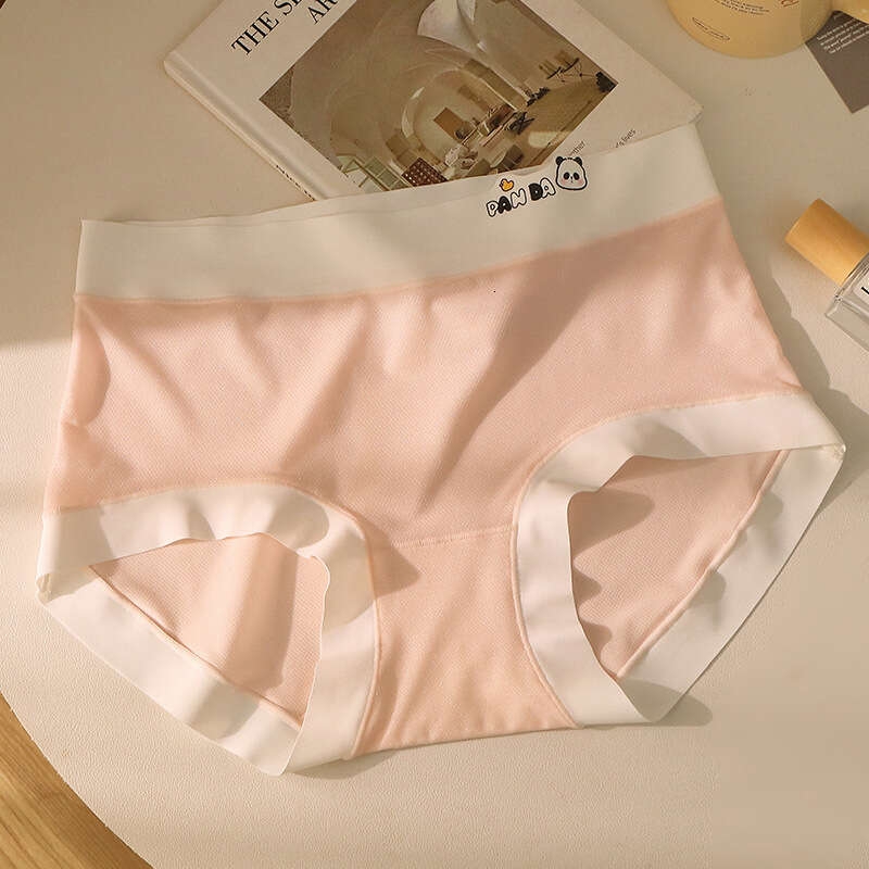 7A Antibacterial Mesh Ice Seamless Mulberry Silk Crotch Summer Naked Feeling Clear Women's Quick Drying Underwear Women Underwear Underwears Woma