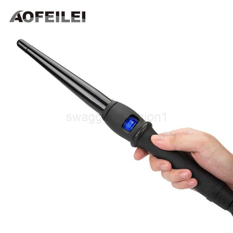 Ceramic Styling Tools professional Hair Curling Iron Hair waver Pear Flower Cone Electric Hair Curler Roller Curling WandB240719B2407201