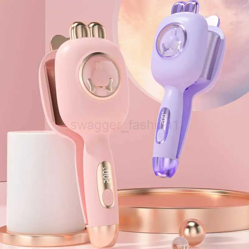 Professional Hair Curling Iron 2 Barrel Hair Curler Irons Hair Wave Waver Styling Tools Hair Styler Wand Hair Curler CrimperB240719