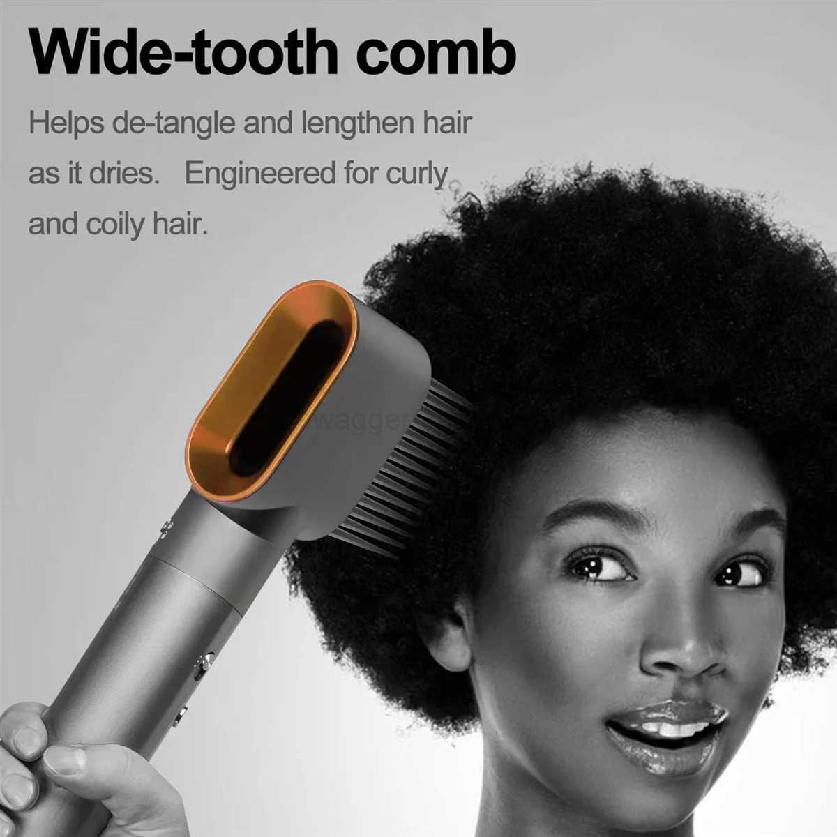 Styling Air Nozzle with Wide-Tooth Comb Attachment for HS01 HS05 for Curly and Coily HairB240719
