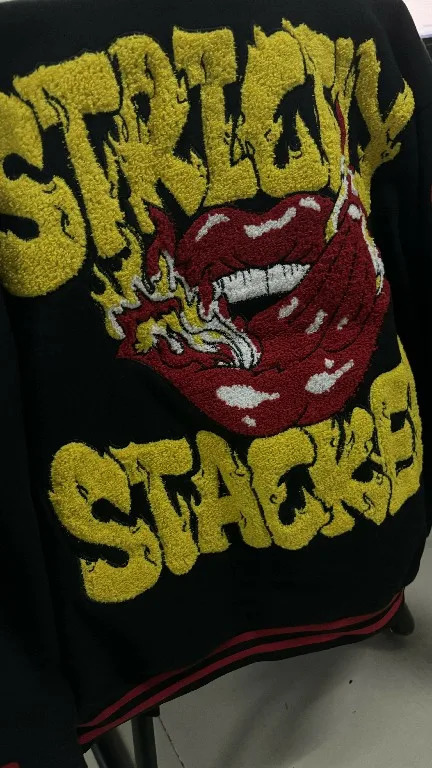 Streetwear Jacket Y2K Men Harajuku Hip Hop Cartoon Letter Towel Embroidered Oversized Jacket Goth Baseball Uniform Coat Clothes 240717