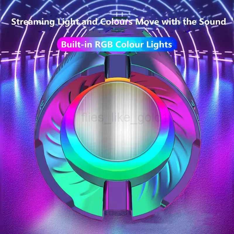 200W High Power Bluetooth Speaker Wireless Soundbox Outdoor Portable Subwoofer Waterproof PC Column Music Player with FM TF CardM240719