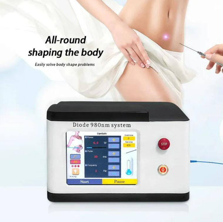 Directly effect 980nm Endolifting lipo Laser Machine Weight Loss Diode Laser 980 Liposuction Lipolysis laser For Body Slimming Skin Lifting beauty mac