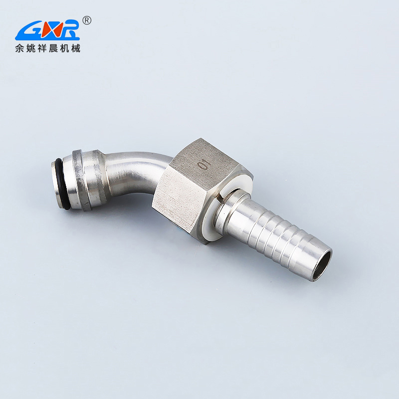 Manufacturer supplies stainless steel hose fittings, compression type fittings, metric internal thread explosion-proof hose fittings