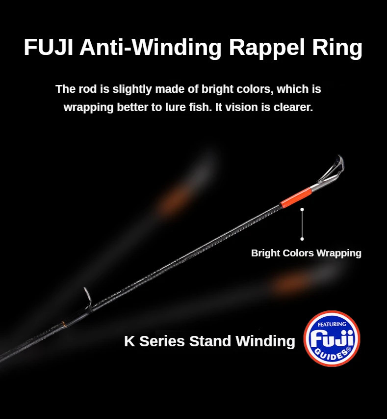 PURELURE TORRENT All Fuji General Lure Rod High Carbon Long Casting Spinning Fishing Alconite Ring Reel Seat 240712