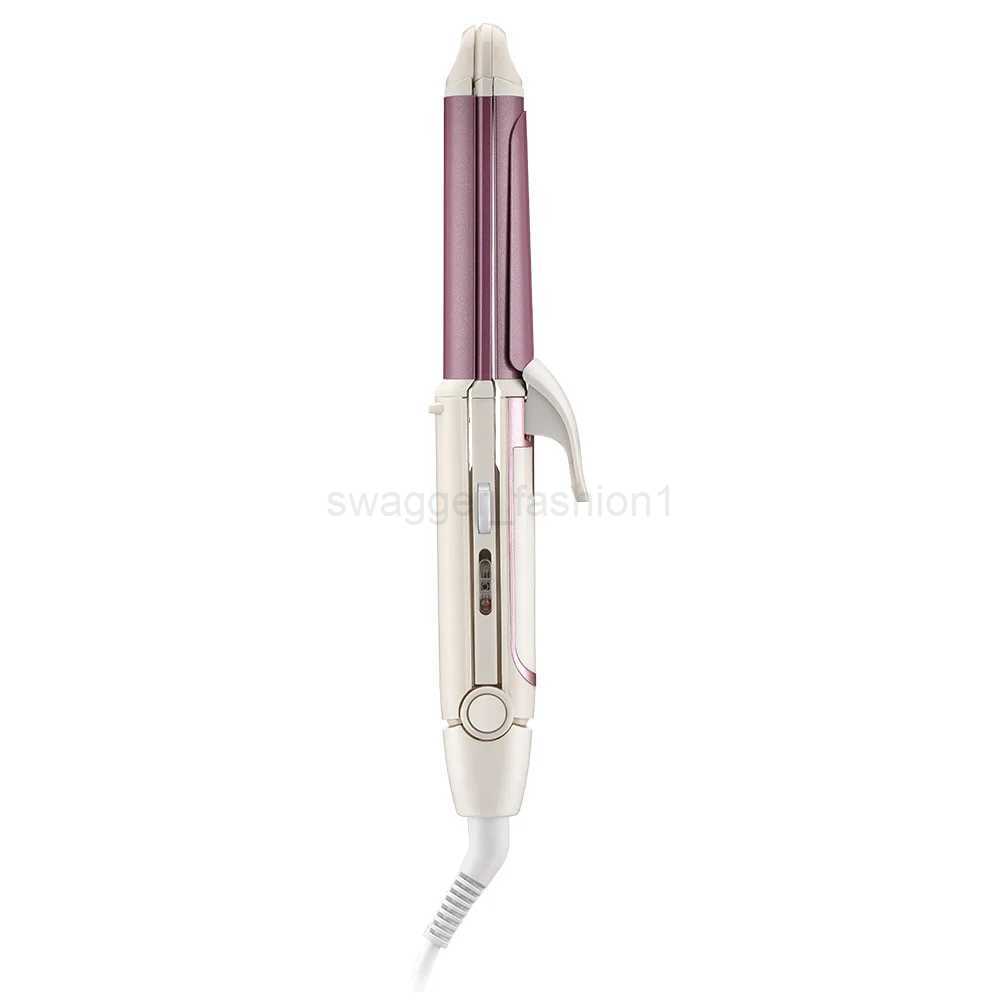 3 in 1 Electric Hair Curler and Straightener Personal Hair Styling Tools Wave Tourmaline Ceramic Styler Curling IronB240719