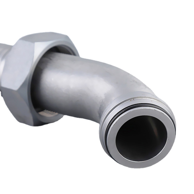 Heat resistant stainless steel hose connector manufacturer supplies hose flange connectors with external thread leak proof connectors