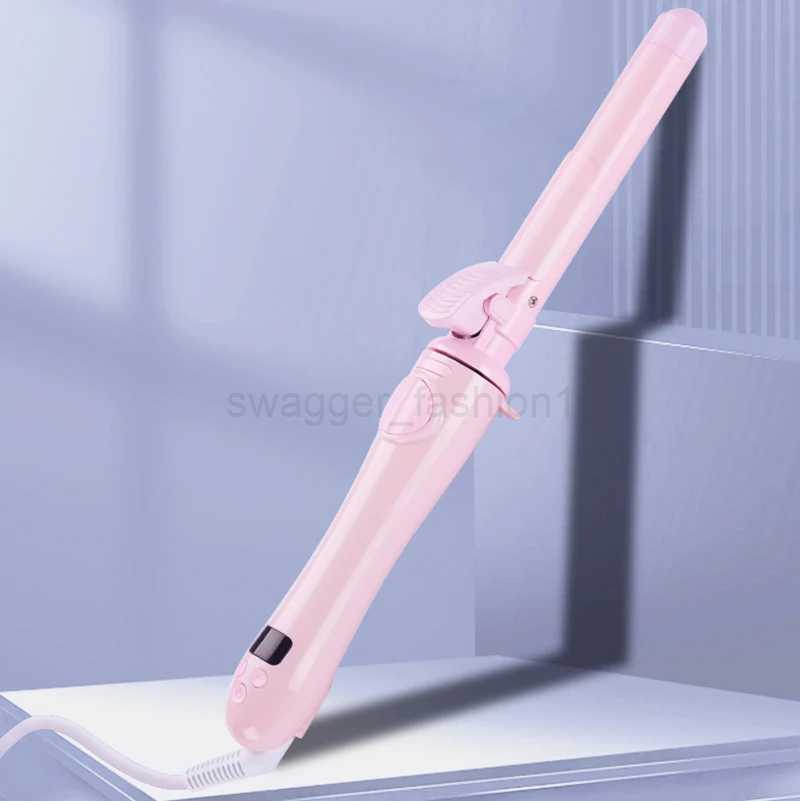 2024 New Trend Rotating Curling Iron 25MM Ceramic Automatic Hair Curling Wand Hair Roller Curls Wave Professional Styling ToolsB240719