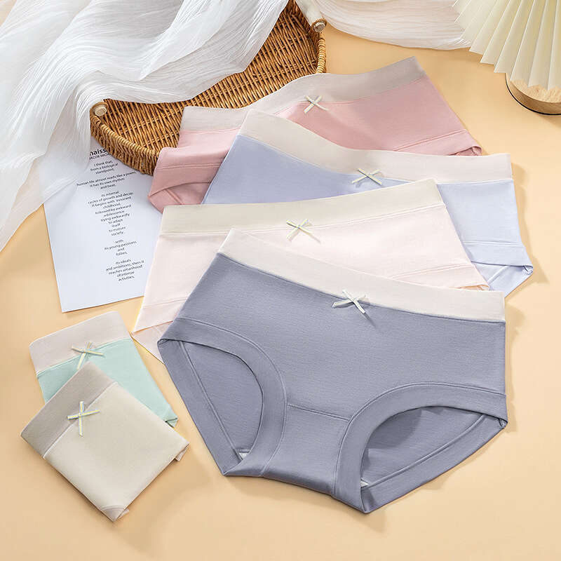 50 Pieces Non Sensitive Women's with No Sensitivity, Mulberry Silk Crotch Made of Human Cotton, Comfortable, Elegant, Soft, and Seamless Underwea
