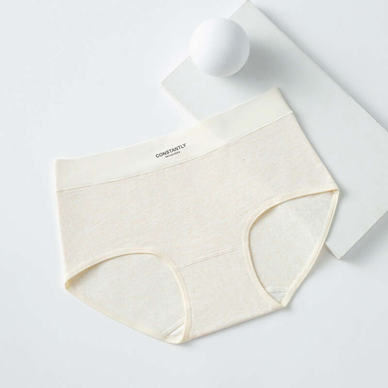 A-class Mid Waist Polylactic Acid Crotch Women's 7A Antibacterial Pure Cotton Underwear Women Underwear Women Lingerie Women Underwear Underwears