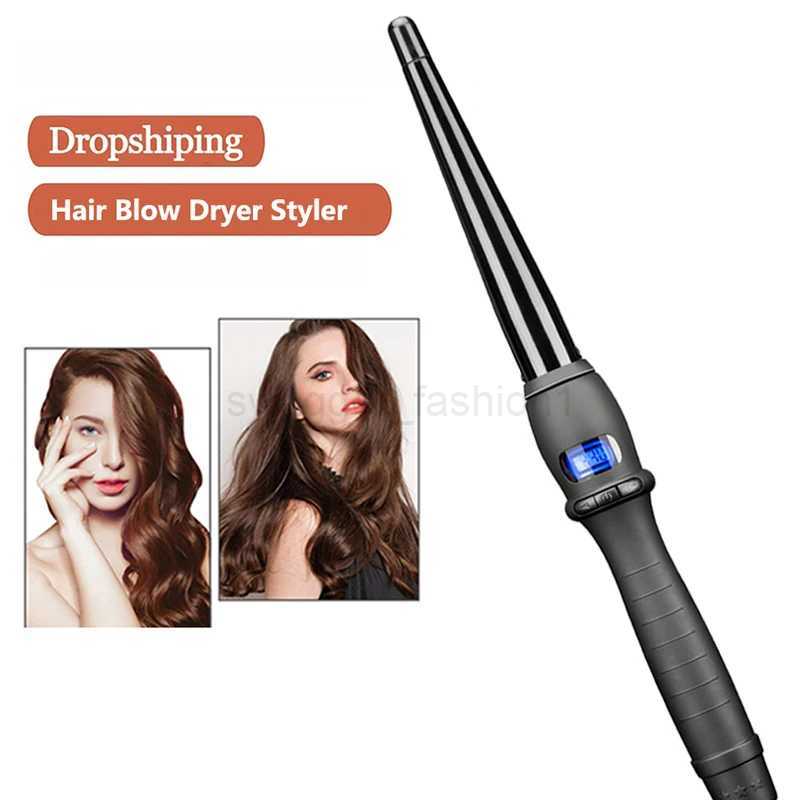 Easy to Use One Barrel Hair Curler professional curling iron Anti-Scalding spiral curl Far Negative Ion Curling ironB240719