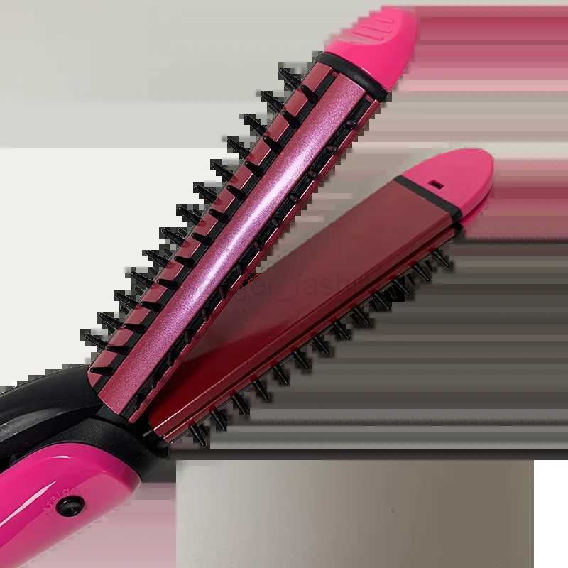 Straight iron rollers corn clip hair curler triad multi-function curling iron splint to generate electricity with 3B240719
