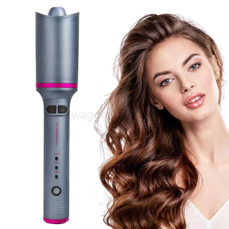 Auto Rotating Ceramic Automatic Styling Tool Iron Curling Wand Air Spin And Curl Curler Hair Waverbi240719b240720