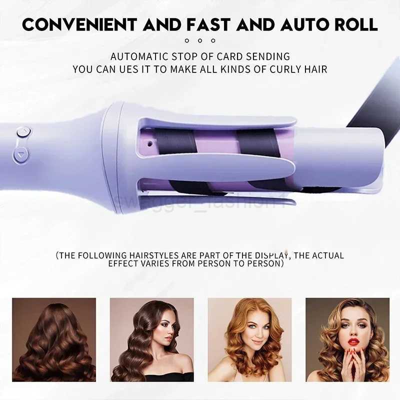 Automatic Hair Curler Forming In 10 Seconds Anion Electric Rotation Without Injury Scald Proof Hair Styling Curling Iron 32mmB240719