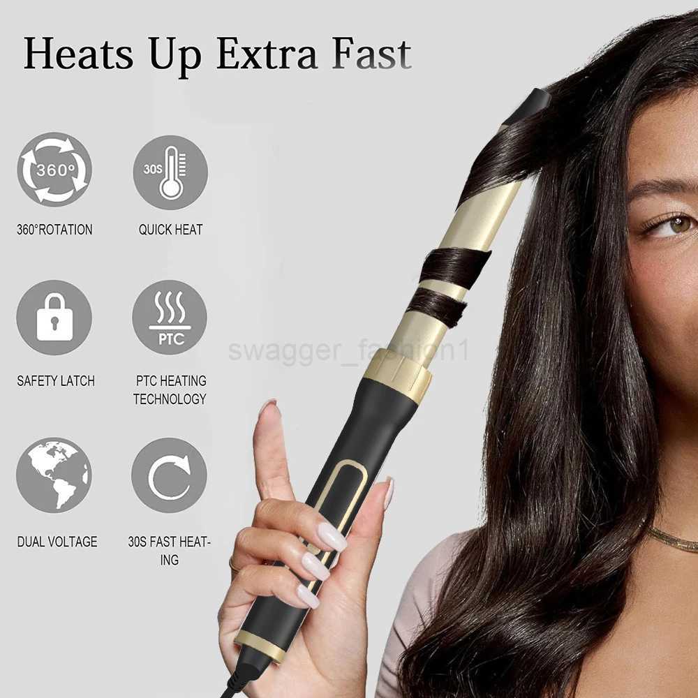 LISAPRO Hair Iron Straightening and Hair Curling Iron Volumizer Styler Hair Care Woman for Home Use Beauty Devices Hair DryerB240719