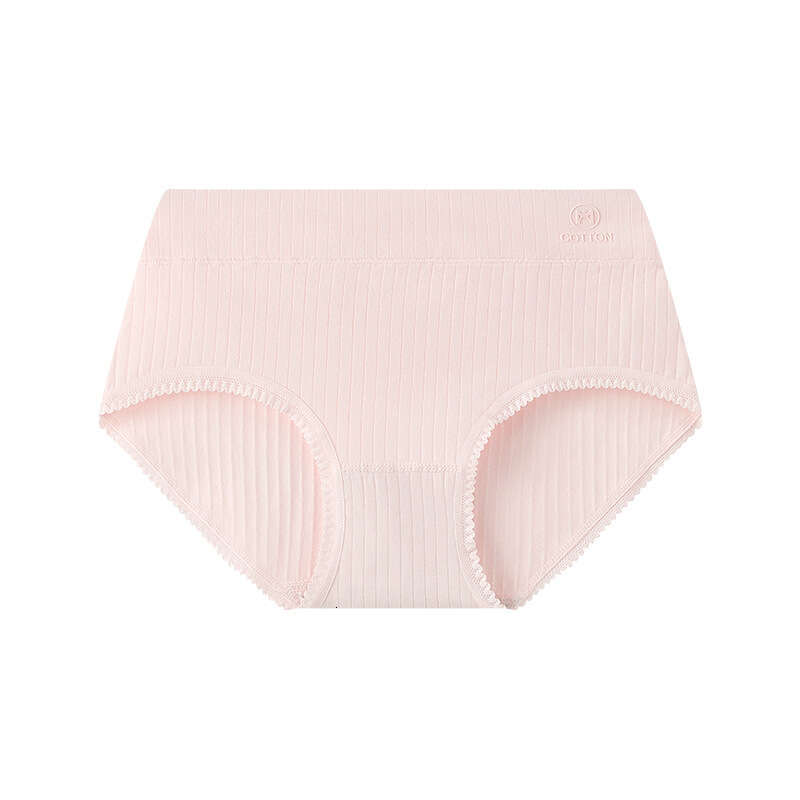 Cotton Needle Punched Breathable Lace Women's Triangle Pants 7A Antibacterial Crotch Pure Cotton Underwear Women Panties Underwear Women Lingerie
