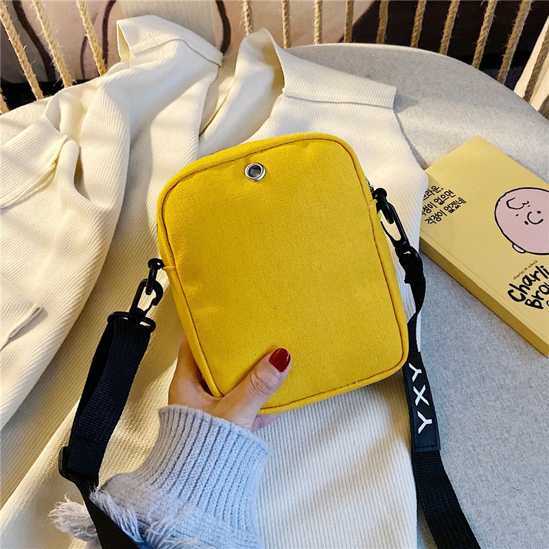 Women Shoulder Bag Bags Solid Crossbody Bags Casual Tote Fashion Bag Pouch Canvas Handbags Messenger Bag Clutch Sac Main Femme