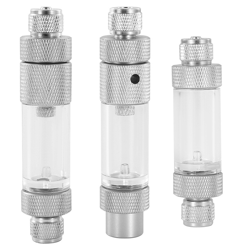 New DIY aquarium CO2 bubble meter (water injection version) CO2 regulator generator reaction system fish tank CO2 bubble meter