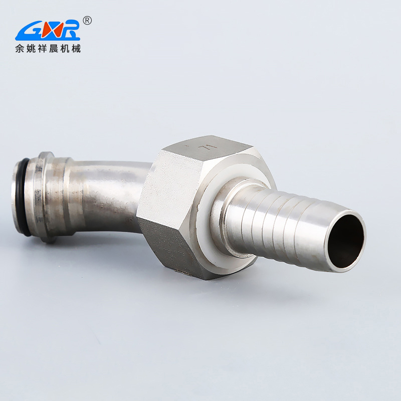 304 high-pressure oil pipe connector with internal thread stainless steel hose connector supplied by the manufacturer