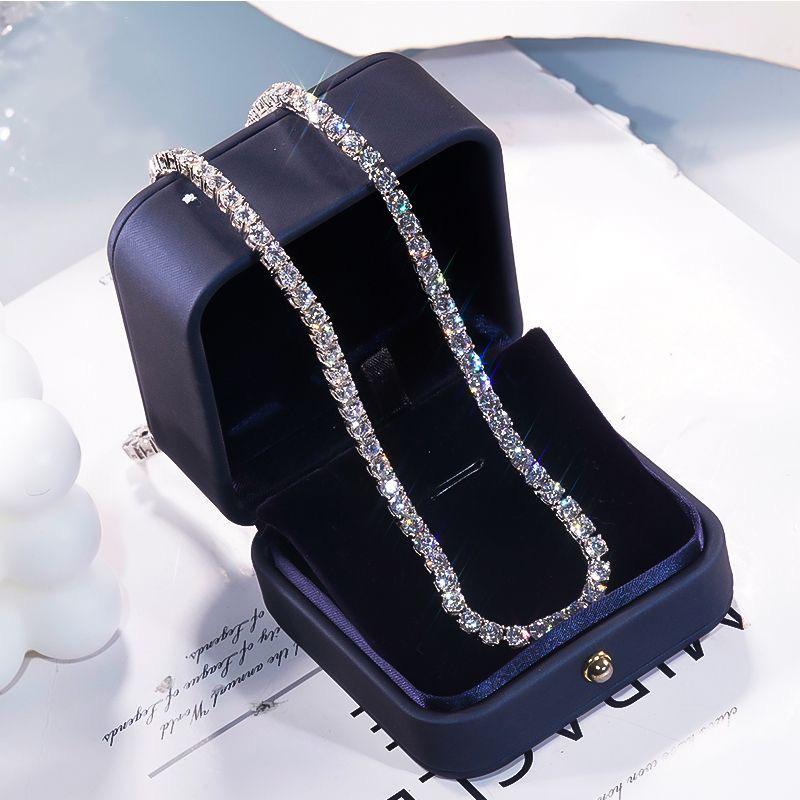 necklace jewelry moissanite jewlery designer for women men nature charms jewelery love gift chain tennis bracelet