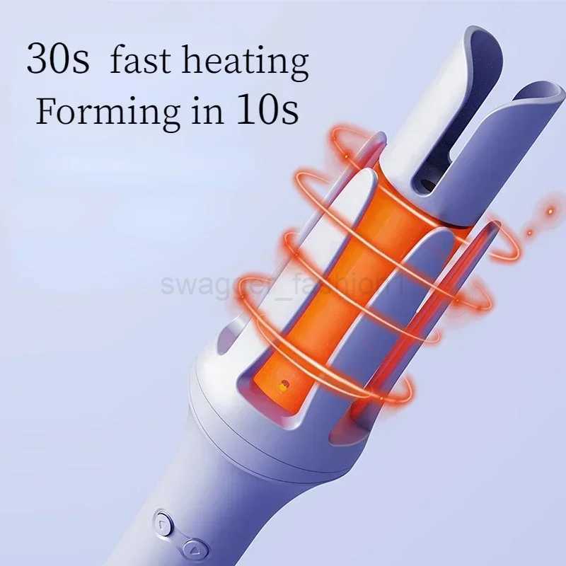 Automatic Hair Curler Forming In 10 Seconds Anion Electric Rotation Without Injury Scald Proof Hair Styling Curling Iron 32mmB240719
