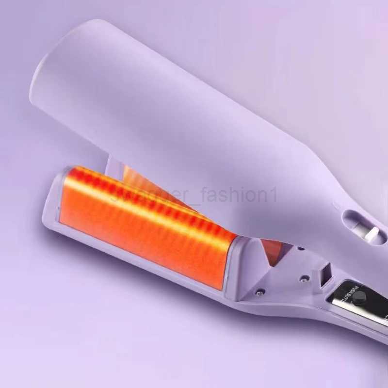 32mm French Hair Curler Wave Professional Egg Roll Hair Curling Iron Corrugated Wavy Styler Fast Heating Volumizing Styling ToolB240719Bh240720
