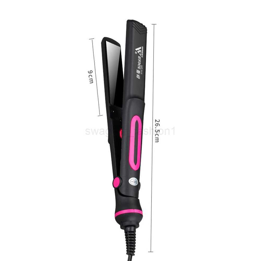 2 In 1 Portable Curling Iron Dual-Purpose Straight-Rolled Splint Scald-Proof Professional Hair Waver 220V for Student DormitoryB240719