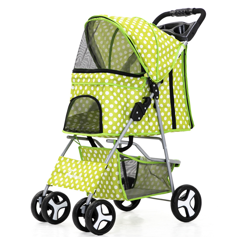 Multifunction Large Wheels Cat Dog Pet Basket for Stroller