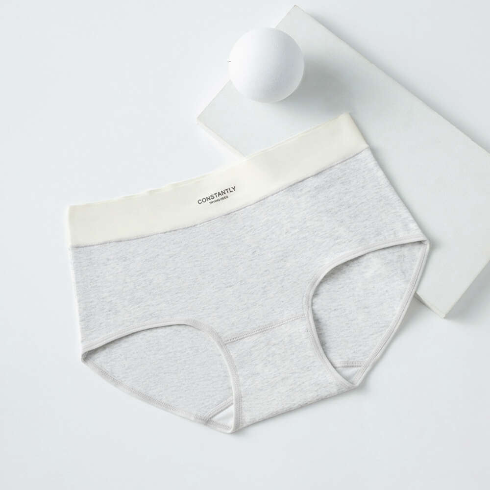 A-class Mid Waist Polylactic Acid Crotch Women's 7A Antibacterial Pure Cotton Underwear Women Underwear Women Lingerie Women Underwear Underwears