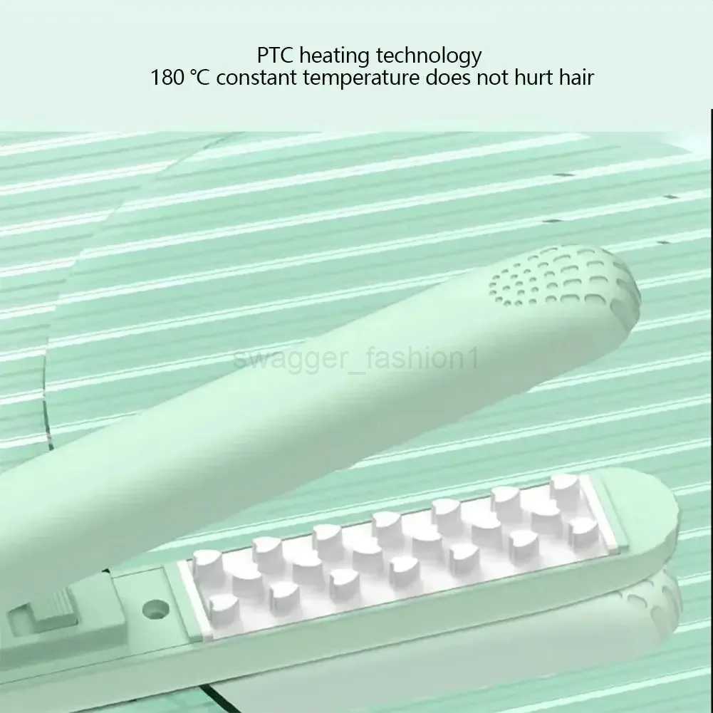 Portable Hair Curler Constant Temperature Curling Iron 3D Grid Hair Fluffy Splint Corn Perm Hair Crimper Styling Tool for WomenB240719