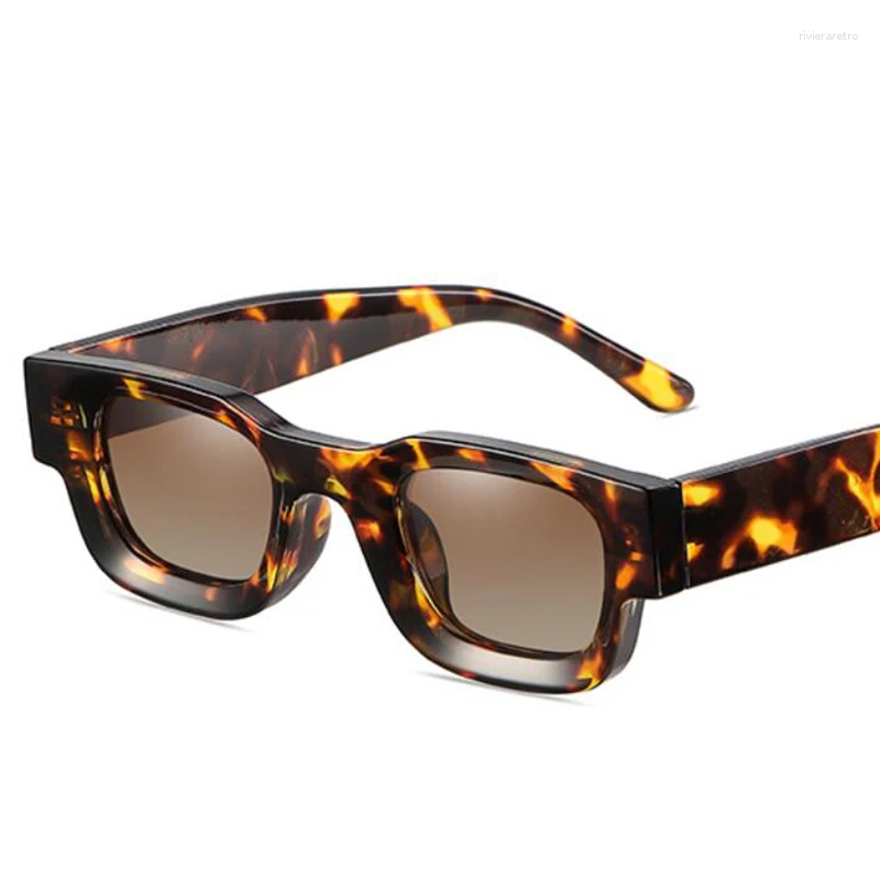 Polarized Sunglasses Oval | Trendy Small Square 2024 Yellow Lens 4