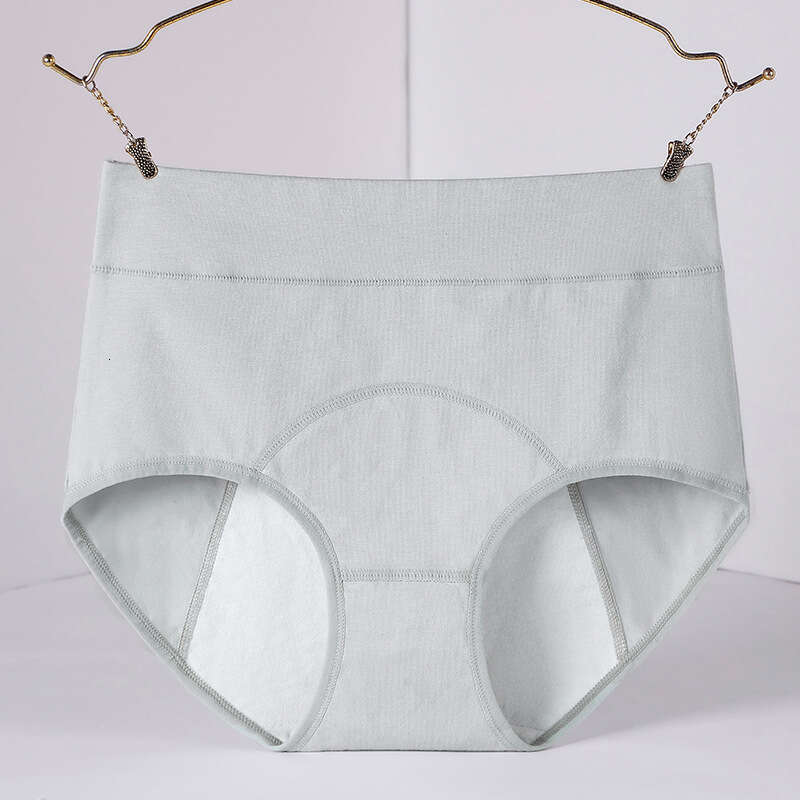 High Waisted Pure Cotton Women's Menstrual Plus Size Front and Back Leak Proof Physiological Underwear Factory Panties Calzoncillos Women Underwe