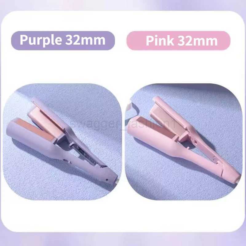 32mm French Hair Curler Wave Professional Egg Roll Hair Curling Iron Corrugated Wavy Styler Fast Heating Volumizing Styling ToolB240719Bh240720