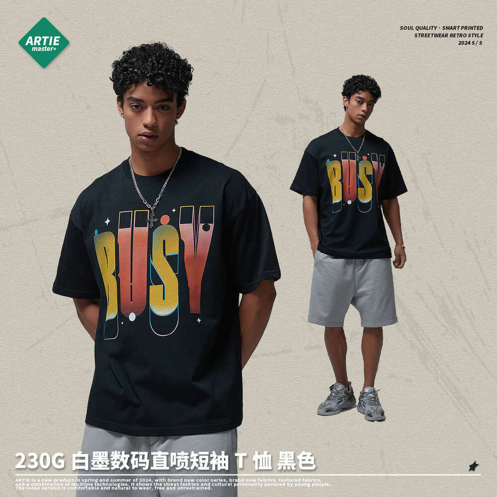 Croptop T Shirt Best Saller New Merchandise Retro Spring Short-sleeved Casual Slim Streetwear Streetwear Clothes Bottoming Skinny Base Couples Graphic