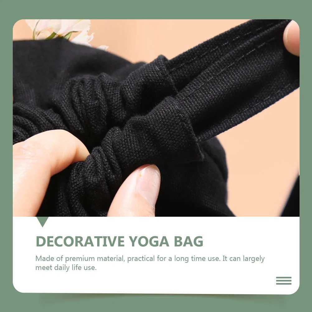 Yoga Bags Wear-resistant Yoga Bag Mat Bolsters Portable Pouch Handheld Sports Cushion Polyester Cotton z240719