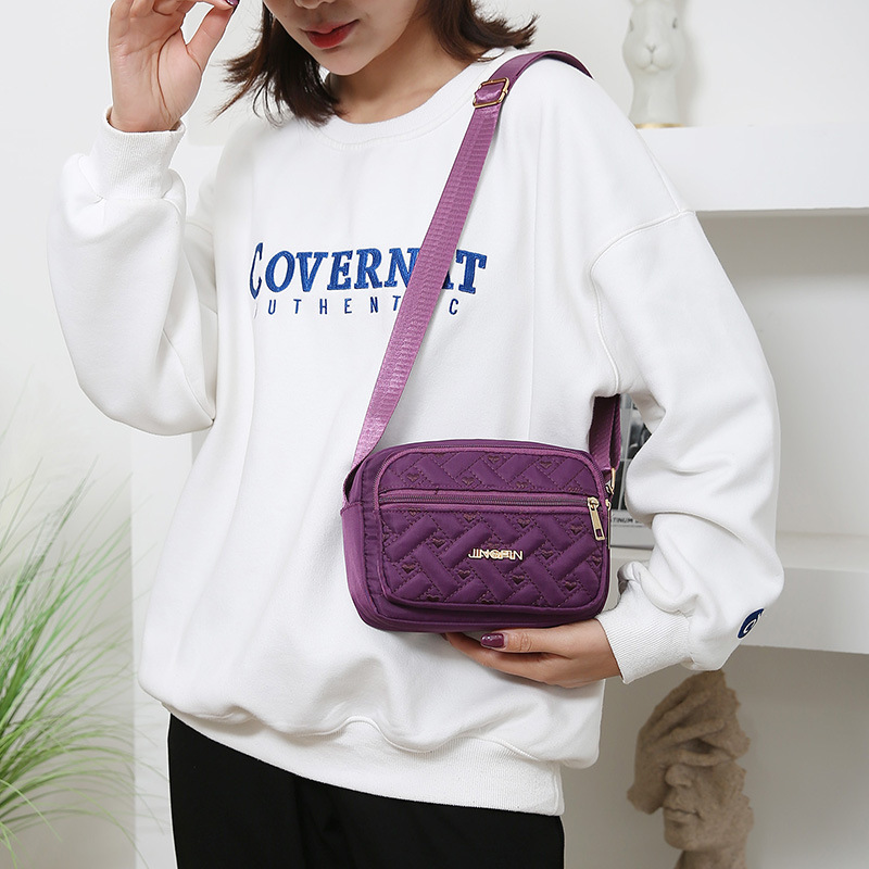 Women's Bag Waterproof Shoulder Bag Crossbody Zipper Mobile Phone Lady Female Multifunction Handbag Wrist Purse Womens Pouch