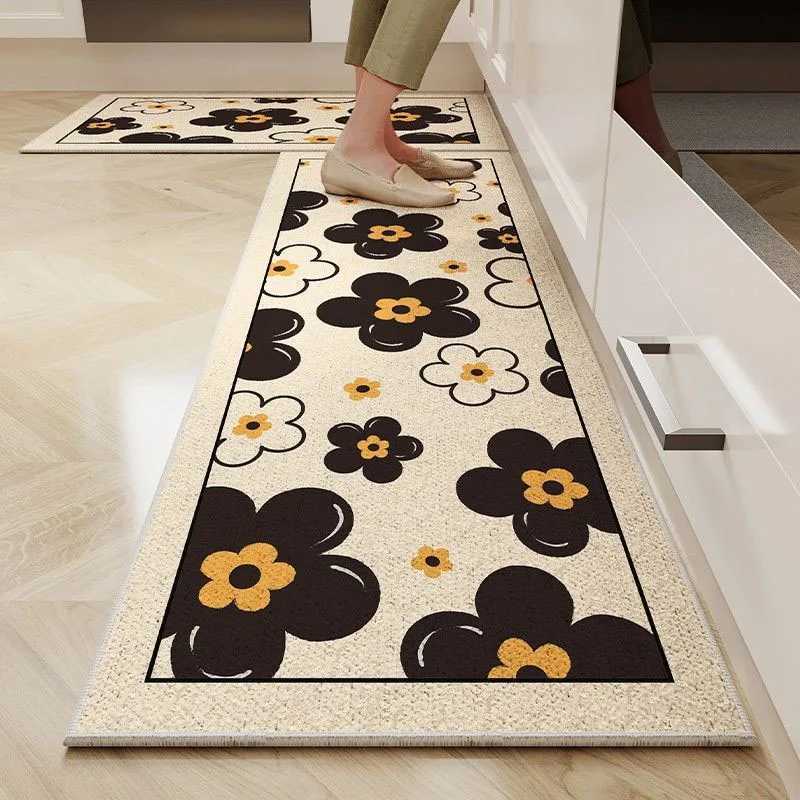 Kitchen Mat Kitchen Carpet Bathroom Non-slip Absorbent Entrance Doormat Hallway Bedroom Living Room Long Runner Floor Rugs