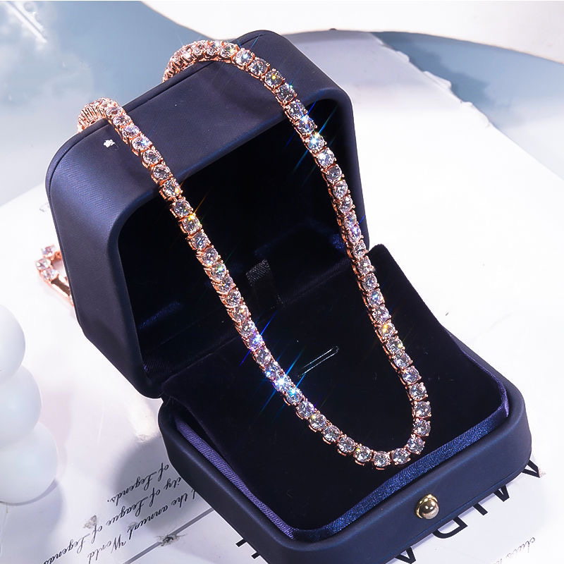 necklace jewelry moissanite jewlery designer for women men nature charms jewelery love gift chain tennis bracelet
