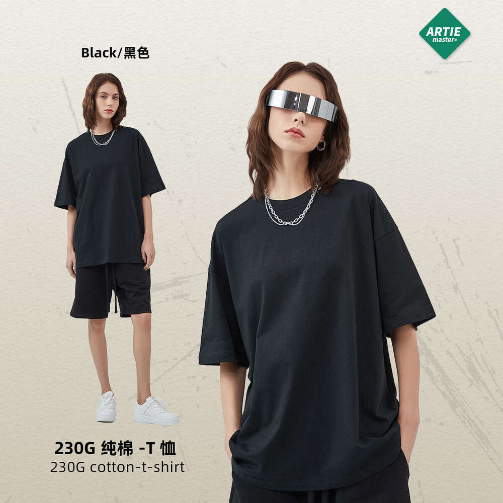 Setset Men New Merchandise Best Saller Fashion Summer Retro Harajuku Print Vintage Quick Drying Pure Cotton Plaid Slim-fit Solid Turtleneck Graphic T 