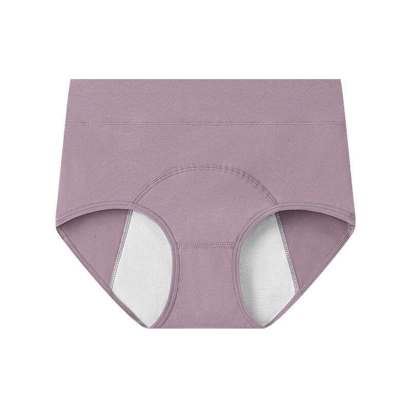 High Waisted Pure Cotton for Women, Menstrual Underwear, Plus Size, Front and Back Leak Proof Physiological Underwear Women Underwear Lingerie Panties