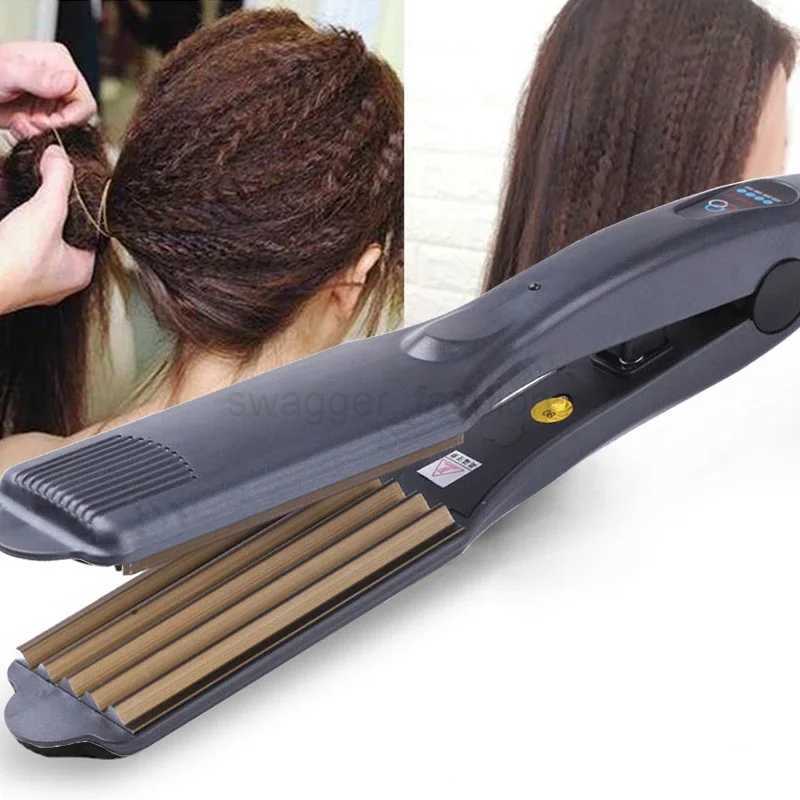 Professional Fast Volumizing Hair Iron Small Waves Hair Crimper Machine Volume Corrugation Fluffy Hair Styling ToolsB240719
