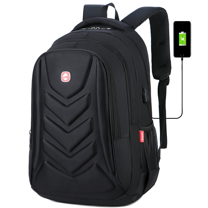 College student schoolbag business backpack computer bag multi-functional waterproof backpack travel backpack one-piece delivery
