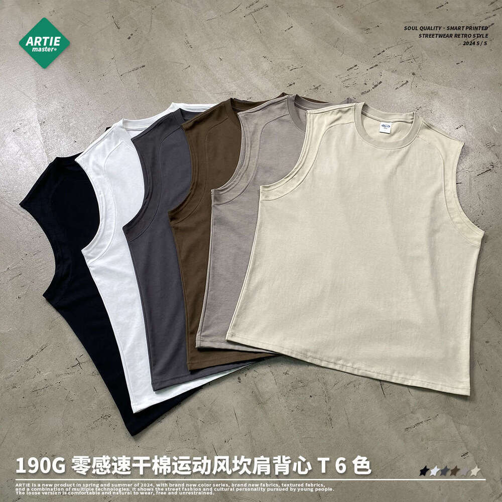 High Street Retro Long Sleeve Tee Shirts Casual Slim Streetwear Streetwear Clothes Women's Sleeveless Man Woman Tees Tops Stretch Casual Undershi