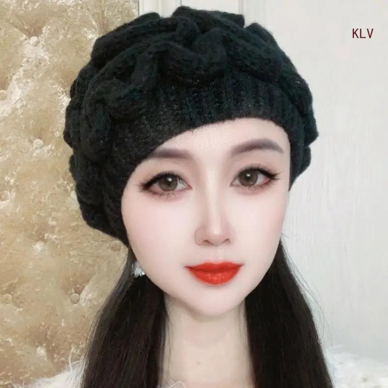 Novelty Hat for Girls Knit Hat Spoof Beanie Hat Outdoor Activity Skull Hat Windproof Breathable Bonnet Headgear 240712