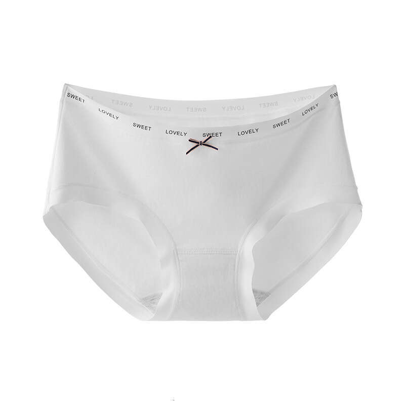 Minimalist Ins Style Trendy Breathable and Seamless Underwear, Pure Cotton 5A Antibacterial Crotch, Comfortable Women's Underwear Calzoncillos Ca