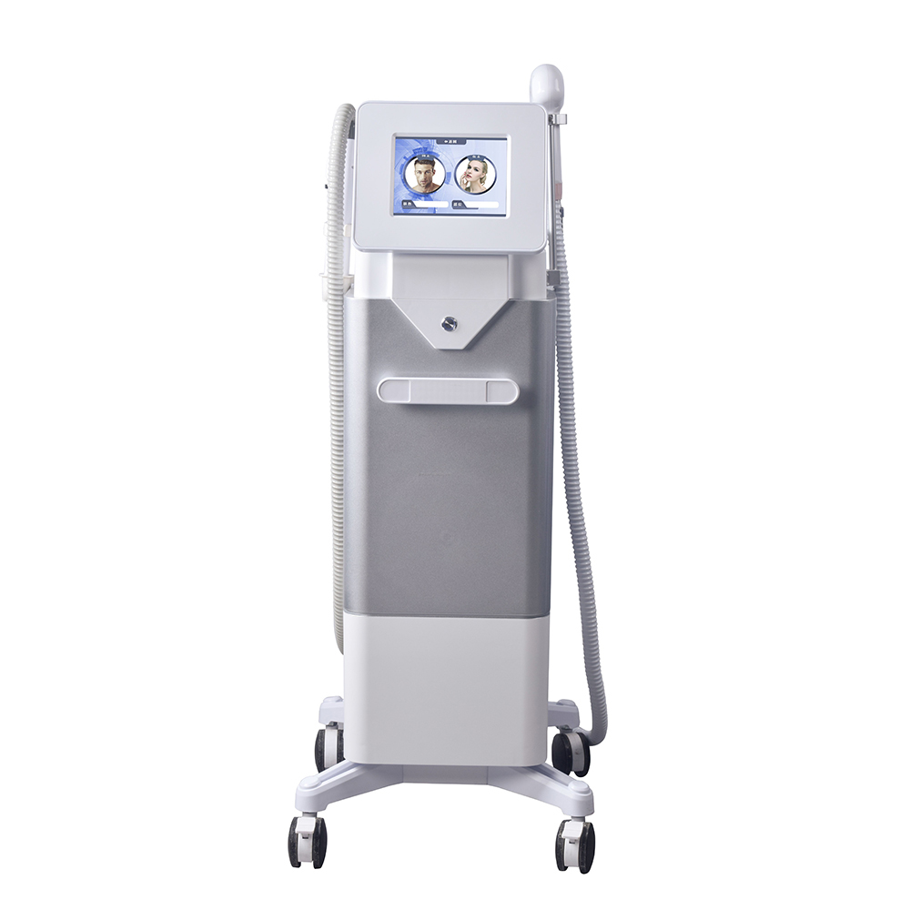 Salon Use 808 Diode Laser Painless Freezing Point Hair Removal Powerful Picosecond Laser with Infrared Aiming Accurate Tattoo Removal Instrument